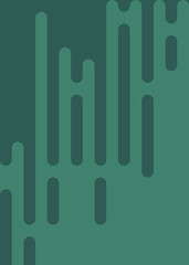 Viridian color Abstract Rounded Color Lines halftone transition background illustration