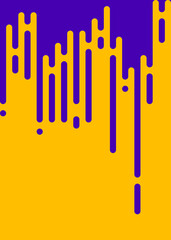 Amber color Abstract Rounded Color Lines halftone transition background illustration