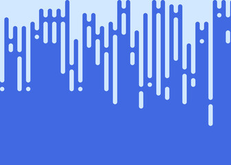 Royal Blue color Abstract Rounded Color Lines halftone transition background illustration