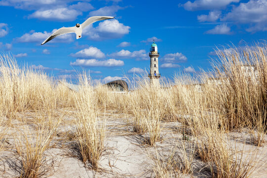 Alter Leuchtturm in Warem&uuml;nde
