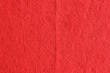 Red color carpet texture for background
