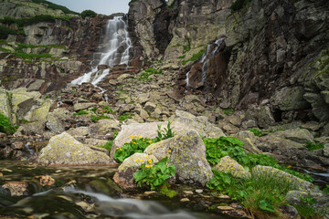 Skok Waterfall in the High Tatras, Slovakia © Zoltan
