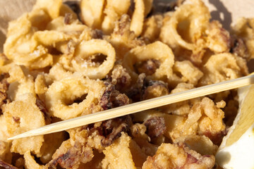 mediterranean food in a spanish pub