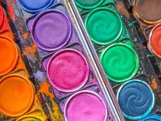 Water paints set 