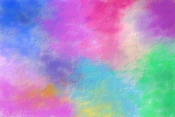 colorful abstract thick brush strokes background