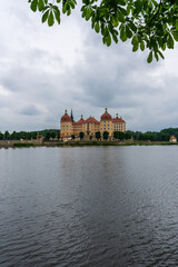 Obraz premium Moritzburg Castle, Baroque Palace in Saxony