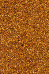 Dry buckwheat grain background