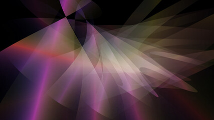 Abstract colorful background with rays.
