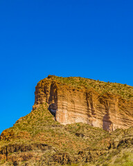 Rocky Mountains Landscape, San Juan Province, Argentina