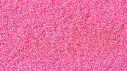 pink washing sponge with visible details