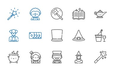 magic icons set