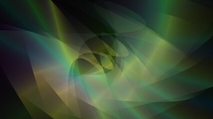 Abstract green background.Colorful background by intersection of light.
