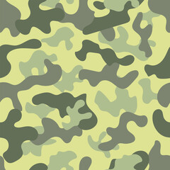 Camouflage pattern. Abstract vector military background. Vector illustration