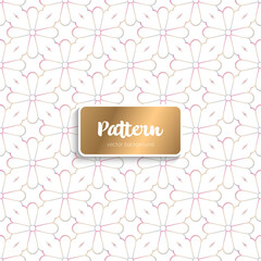 Ornate floral seamless texture, endless pattern