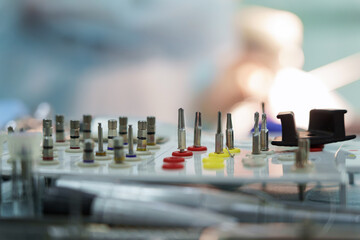 dental implant bone preparation surgical kit