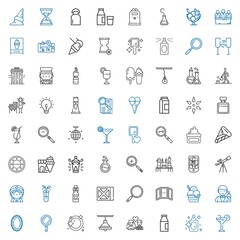 glass icons set