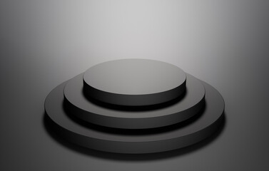 Abstract geometric dark background