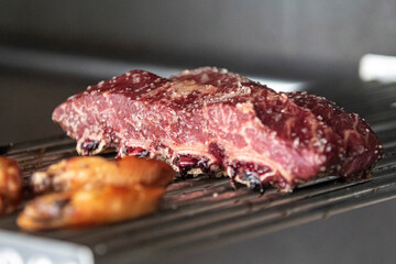 churrasco de costela de bovino