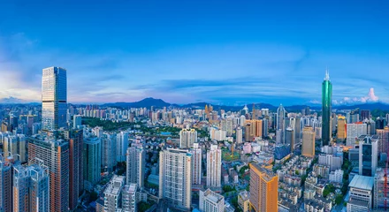 Foto op Plexiglas City Scenery of Shenzhen City, Guangdong Province, China © Weiming