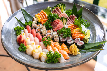 suchi comida japonesa tradicional