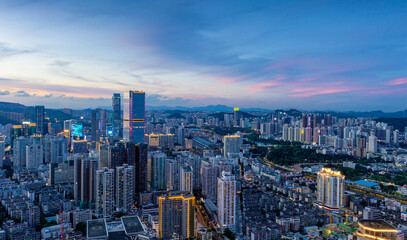City Scenery of Shenzhen City, Guangdong Province, China