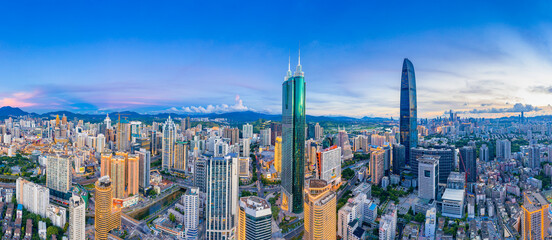 City Scenery of Shenzhen City, Guangdong Province, China