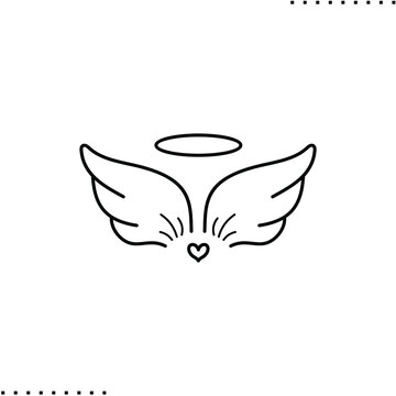 Outline Angel Wings Template Printable Free : How To Make Angel Wings Ornaments Our Crafty Mom Winged Stencil Angel Wing Ornaments Wings, We did not find results for:
