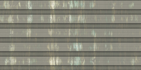 Dark corrugated metal texture. Crimp fence background. Ribbed metallic surface. Wavy iron wall...
