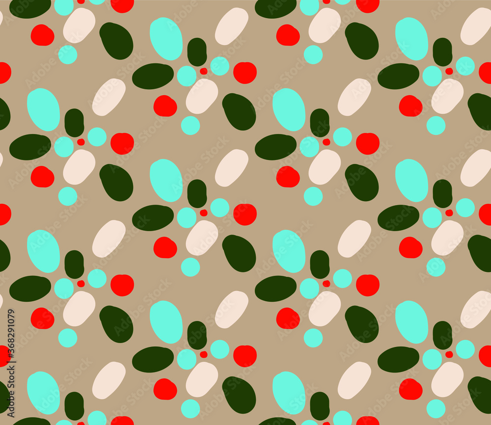 Poster summer theme in vibrant and colorful colors. seamless pattern. background image.