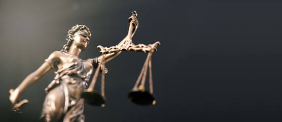 Fototapeta na wymiar Law, legal, judge, lady justice concept