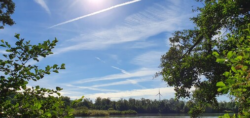 Traumhaft blauer Himmel