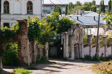 Obraz premium Nizhniy Novgorod old town, Melnichnyi street