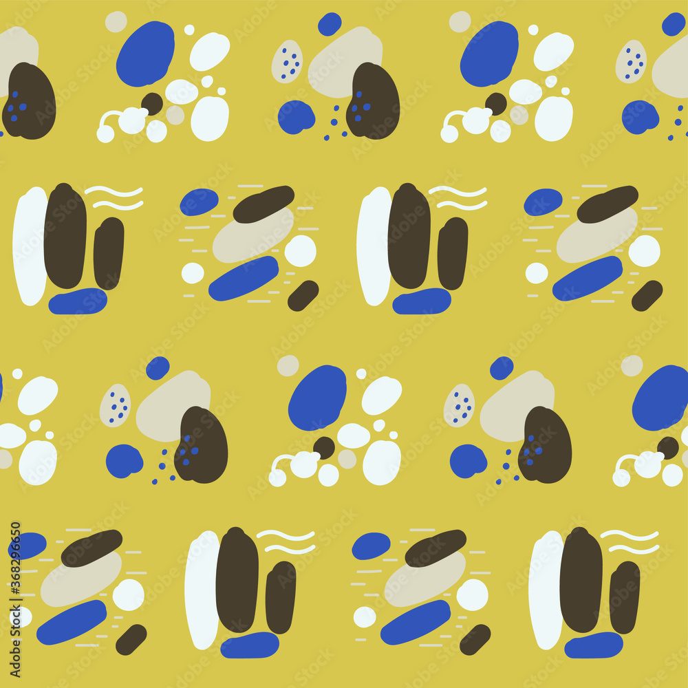 Poster seamless background image with bright and colored elements. summer theme pattern. beautiful backgrou