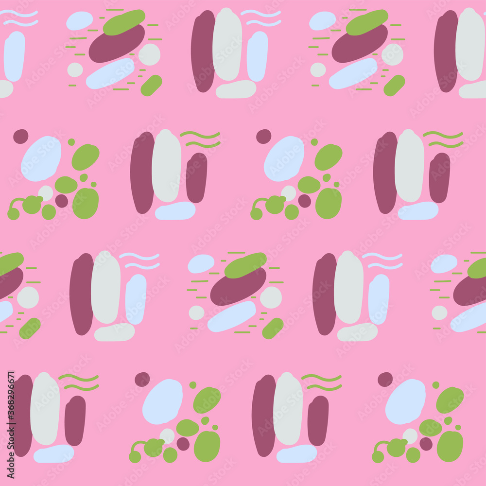 Aufkleber image without seams. beautiful pattern on a summer theme. background image.