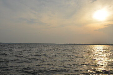 Obraz premium sunset over the sea