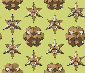 Seamless bright summer pattern.