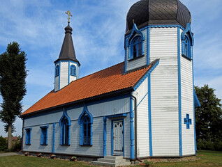 Orthodox church consecrated in 1923 under the invocation of the Mother of God asleep in the village...