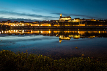 City of Blois at night
