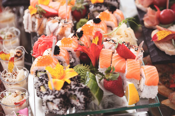 Buffet Brunch Food Eating Festive Cafe Dining Concept