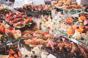 Buffet Brunch Food Eating Festive Cafe Dining Concept