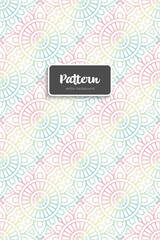 Ornate floral seamless texture, endless pattern