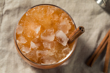 Refreshing Homemade Coffee Swizzle Cocktail