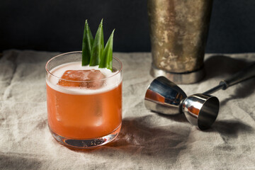 Homemade Refreshing Jungle Bird Cocktail