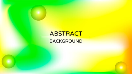 Abstract holographic gradient poster with pearlescent spheres. Design template for award, brochure, certificate, flyer, cover, banner, wallpaper, presentation. Trendy liquid vector background.