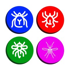 parasite icon set