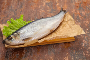 Salted herring fish