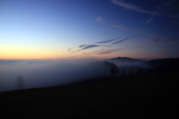 Abendstimmung im Odenwald