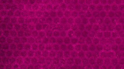 Dark abstract pink magenta modern tile mirror made of hexagonal tiles seamless print pattern...