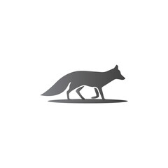 Fox vector illustration icon
