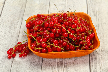 Sweet tasty fresh Red currant